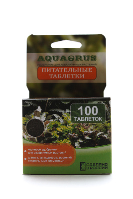 AQUAERUS Питательные таблетки 100 шт